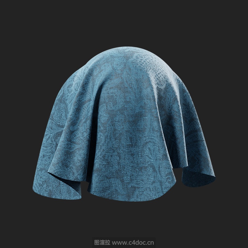 图案布料纹理纺织物贴图蓝色布料贴图布料材质贴图