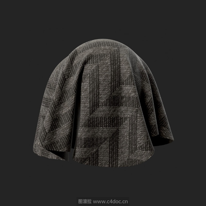 黑灰色布料纹理纺织物贴图布料贴图布料材质贴图