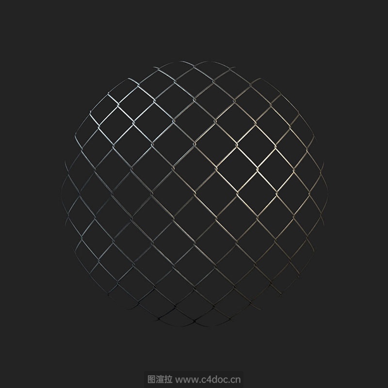 网格金属材质镂空金属贴图