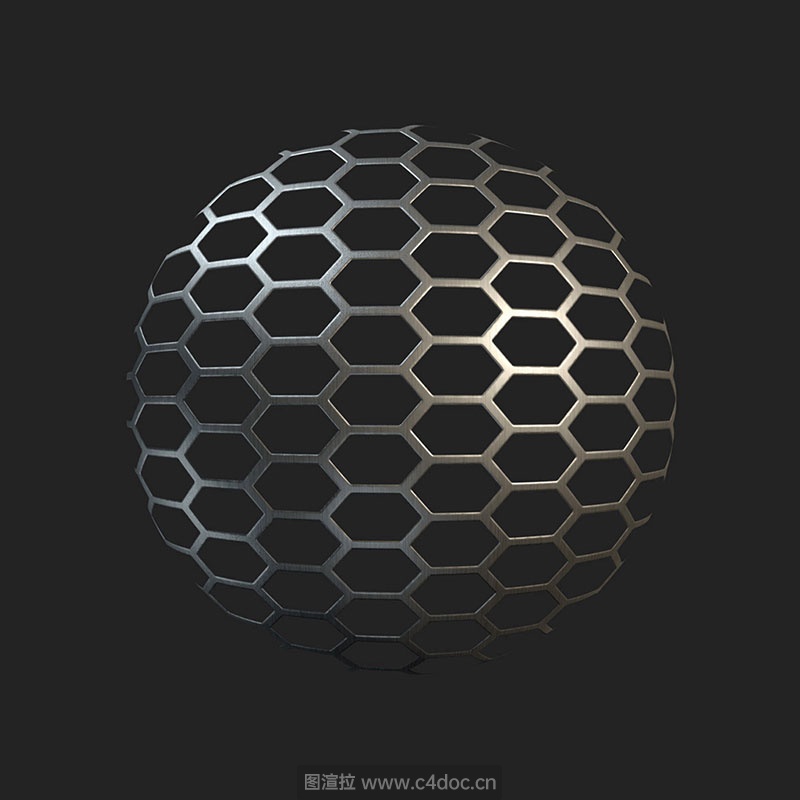 网格金属材质镂空金属贴图V3