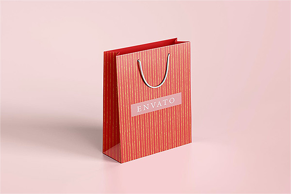 购物袋品牌广告设计样机PSD贴图样机PS智能样机素材