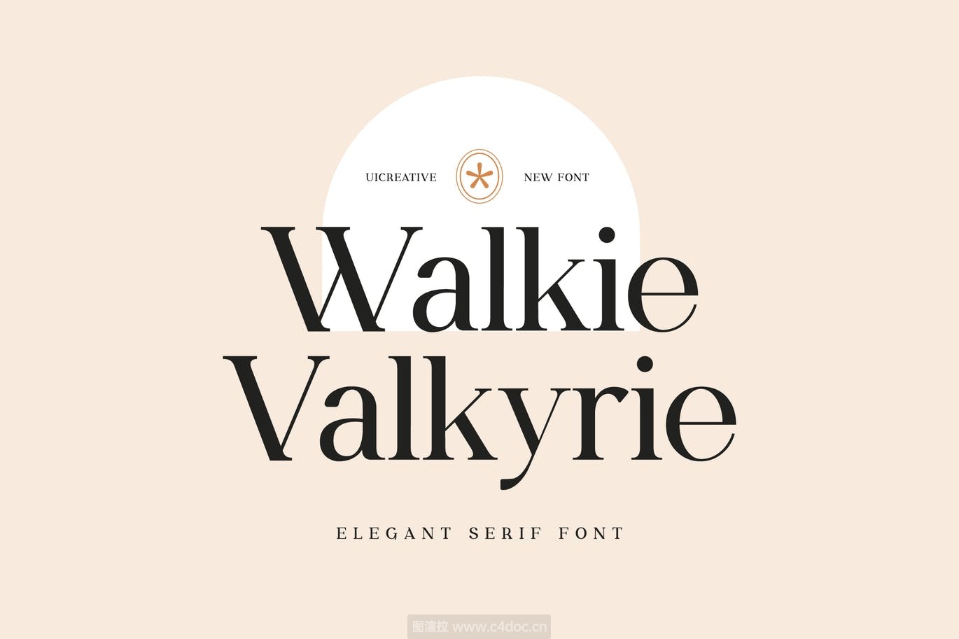 Walkie Valkyrie Serif 字体系列下载