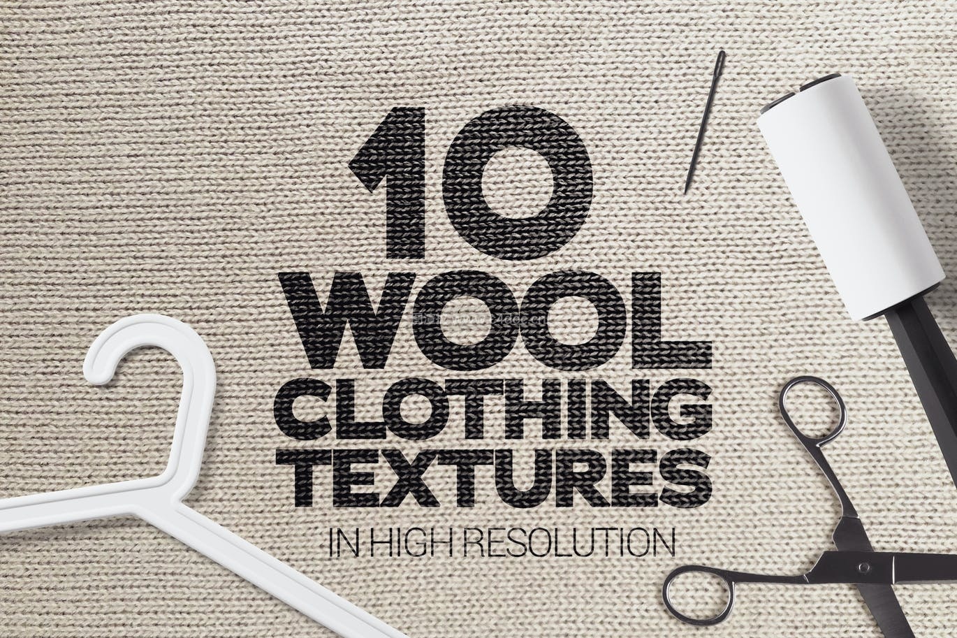 10个羊毛针织毛衣背景纹理地毯材质贴图