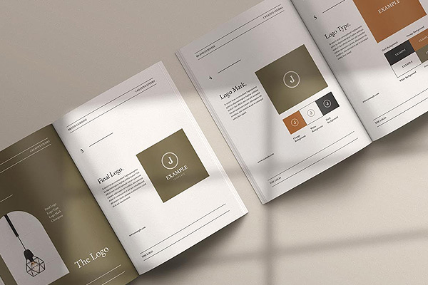 优雅专业品牌指南宣传册画册品牌战略手册设计模板