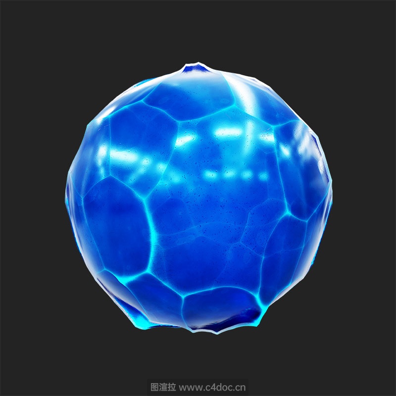 蓝色水晶贴图玻璃贴图水晶材质贴图玻璃材质贴图