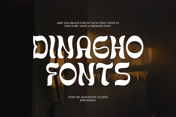 Dinagho Display Font OTF格式下载