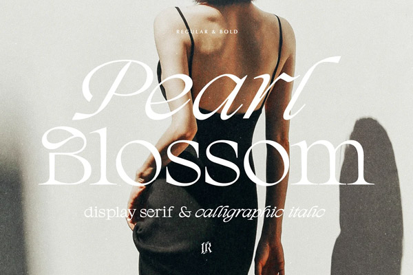 Pearl Blossom-现代复古优雅衬线英文字体otf、ttf、webfont格式下载