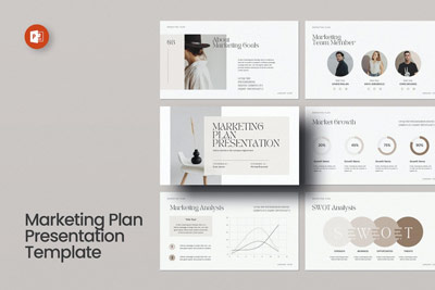 企业营销计划PPT模板