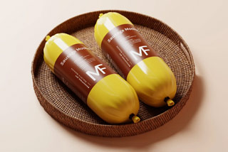 10款超大火腿香肠包装设计展示效果图PSD样机模板 Sausage Packaging Mockups