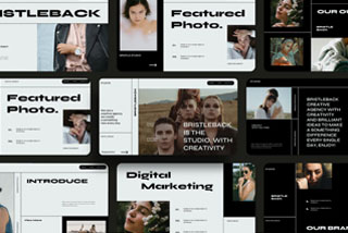 Bristleback -现代简约品牌营销策划提案创意多用途模板图文排版设计Keynote &PPT模板