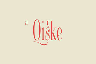 ZT Qiske – Display Serif时尚复古包装明信片杂志邀请函标题衬线英文字体