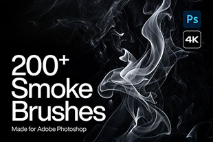 200多款烟雾笔刷 烟雾特效Photoshop 笔刷