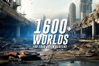 1600款6K高清未来科幻外星战争废墟环境背景图片素材 Bigfilms ENVIRONMENTS Pack