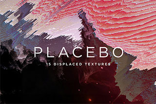 15款实验性扭曲毛刺故障模拟抽象艺术海报设计背景图片素材 Placebo Glitch Textures