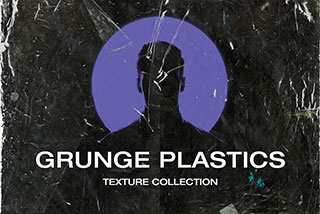 40款做旧褶皱撕裂痕迹污渍黑色塑料袋纹理JPG背景图片设计素材 Grunge Plastics